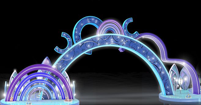 商場(chǎng)美陳設(shè)計(jì) 藝術(shù)與商業(yè)的完美交融